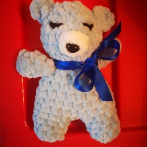 Orsetto azzurro morbido
