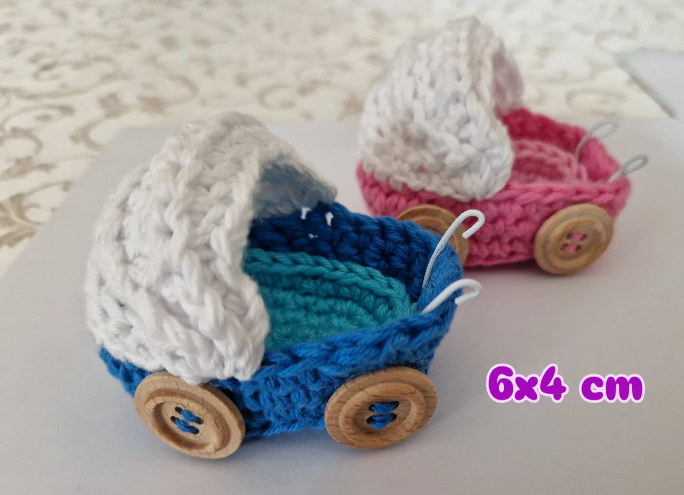 Carrozzina bomboniera - immagine 3