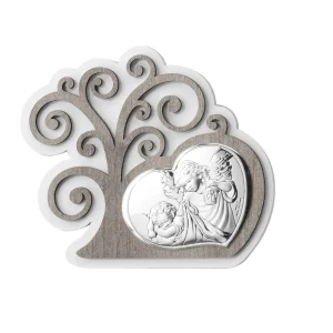pannellino laserato albero della vita Angelo Custode