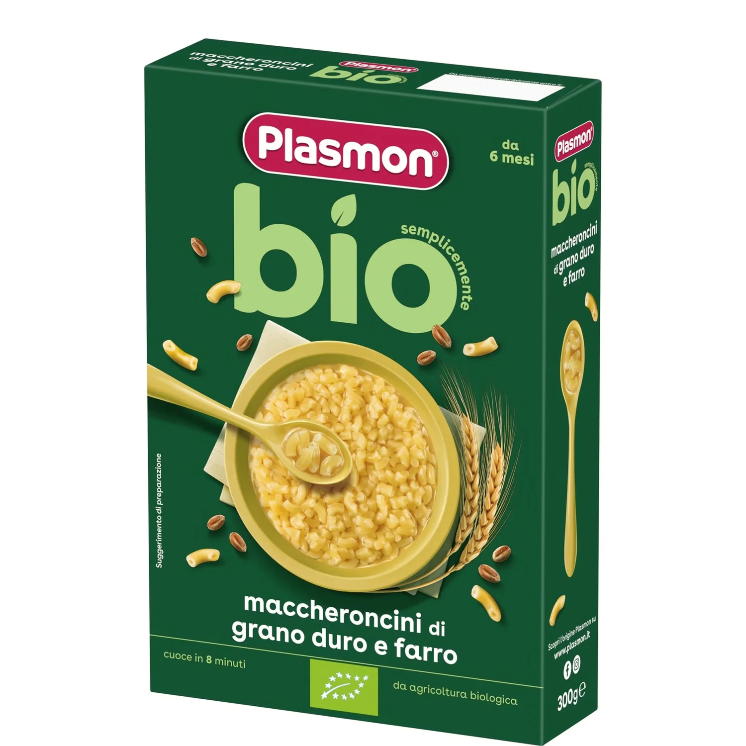 PLASMON BIO MACCHERONCINI 300G