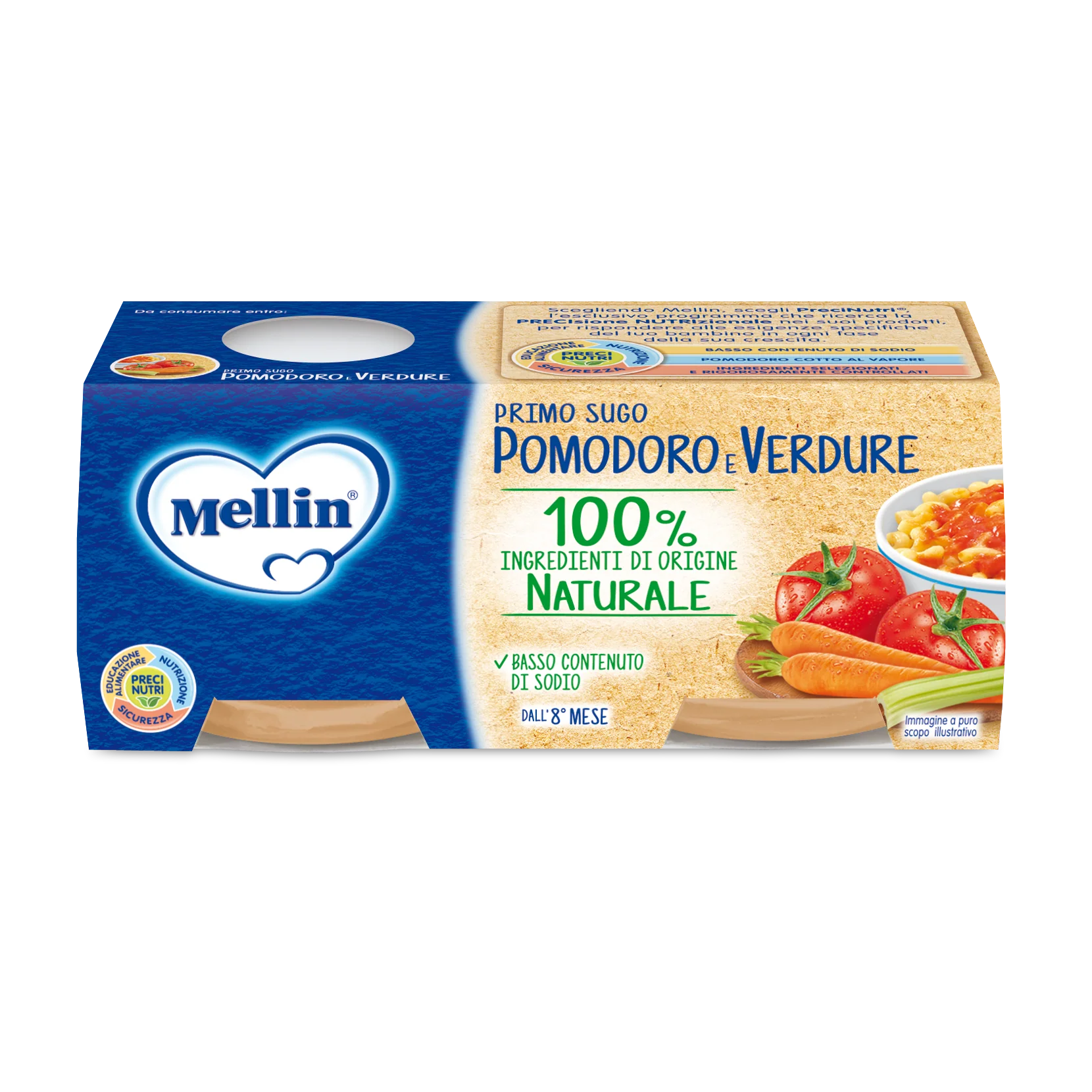 MELLIN PRIMO SUGO 2X80G