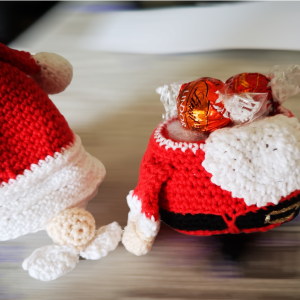 Babbo Natale porta cioccolatini