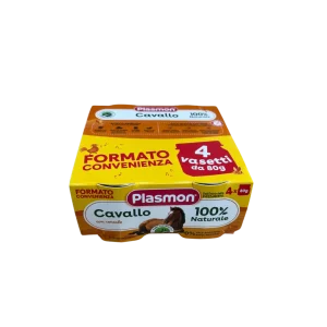 PLASMON OMO CAVALLO 4X80G