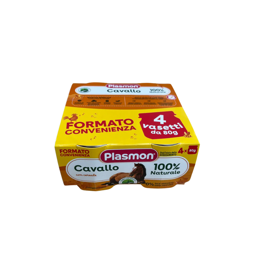 PLASMON OMO CAVALLO 4X80G - immagine 2