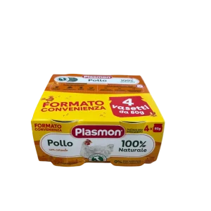 PLASMON OMO POLLO 4X80G