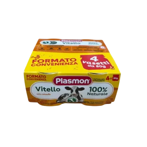 PLASMON OMO VITELLO 4X80G