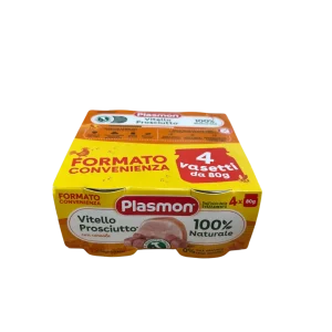 PLASMON OMO VITELLO E PROSCIUTTO 4X80G