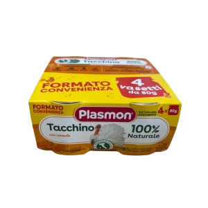 PLASMON OMO TACCHINO 4X80G
