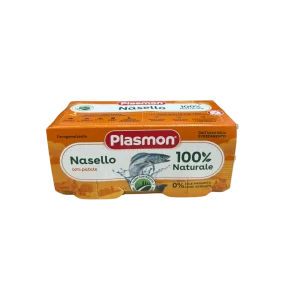 PLASMON OMO NASELLO 2X80G