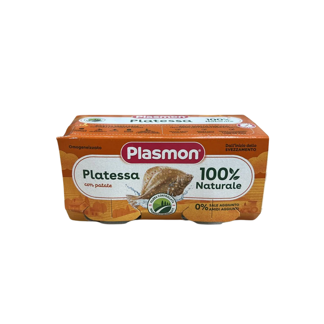 PLASMON OMO PLATESSA 2X80G - immagine 2