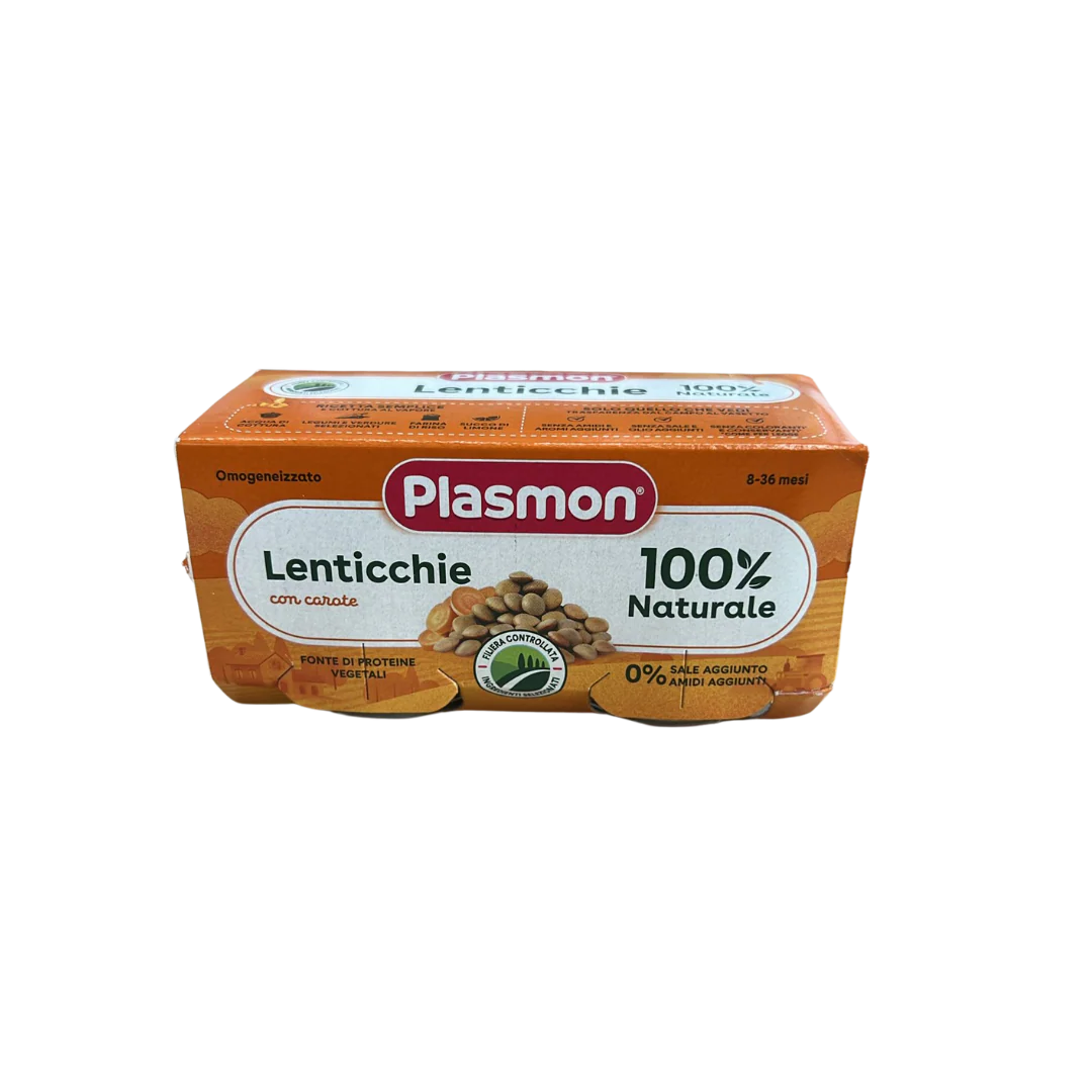 PLASMON OMO LENTICCHIE 2X80G - immagine 2