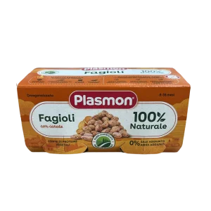 PLASMON OMO FAGIOLI 2X80G