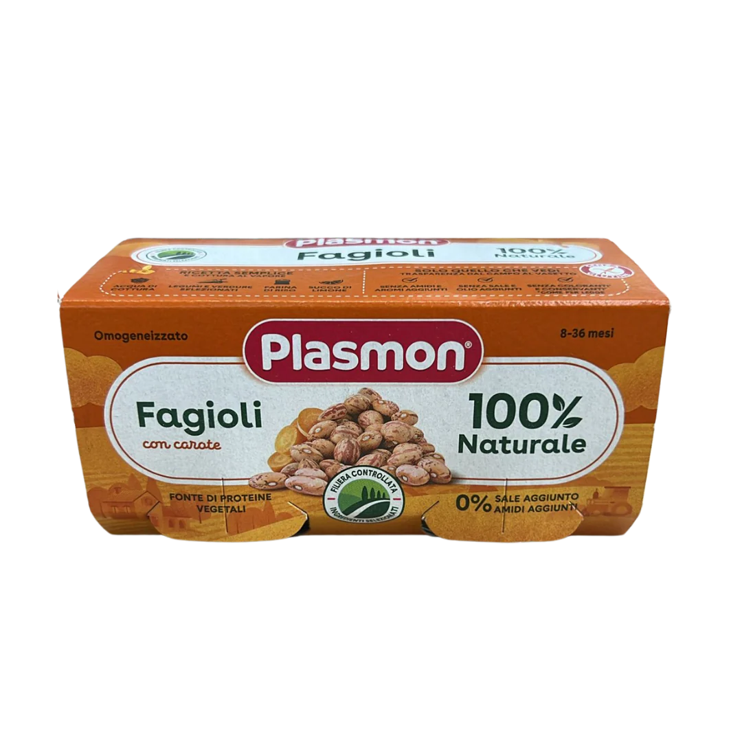 PLASMON OMO FAGIOLI 2X80G
