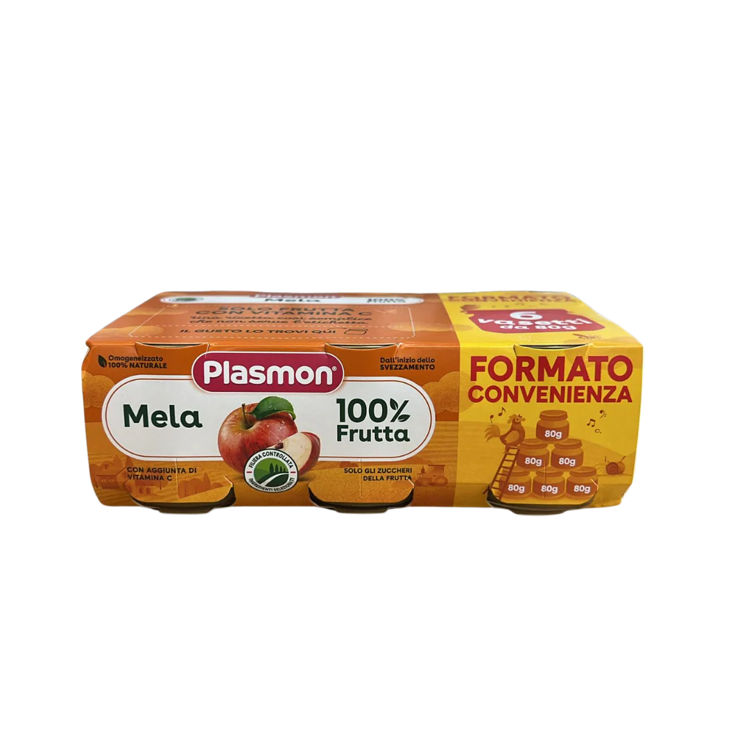PLASMON OMO MELA 6X80G - immagine 2