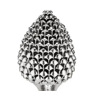 Pigna e base argento