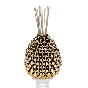 Pigna oro base bianca profumat.