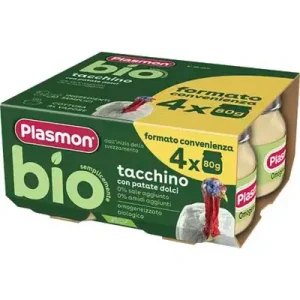 PLASMON OMO BIO TACCHINO 4X80G