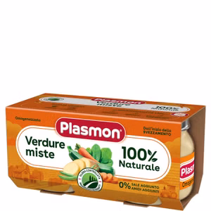 PLASMON OMO VERDURE MISTE 2X80