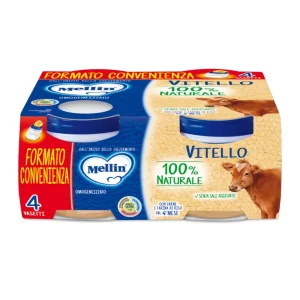 MELLIN OMO VITELLO 4X80G