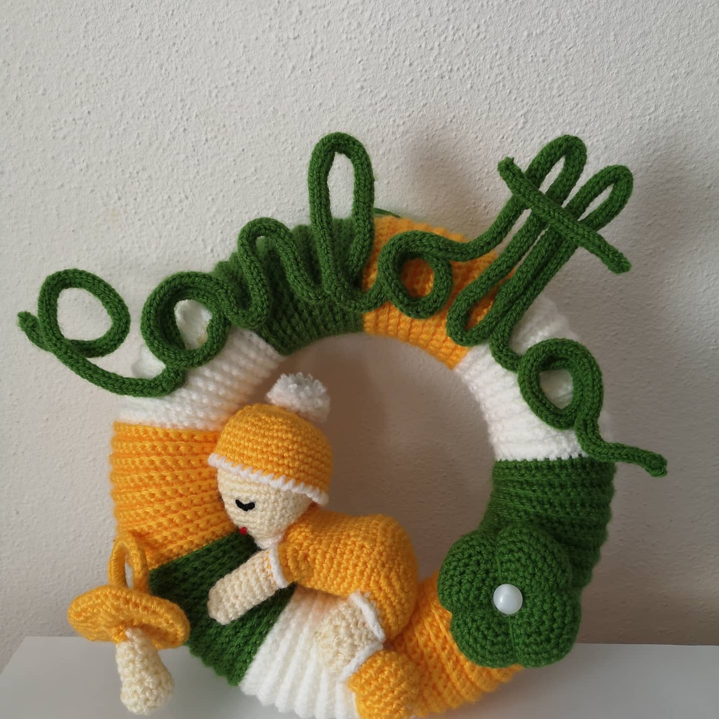 Ghirlanda nascita bambina/o - immagine 3