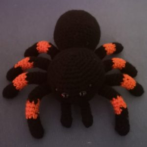 Ragno tarantola amigurumi