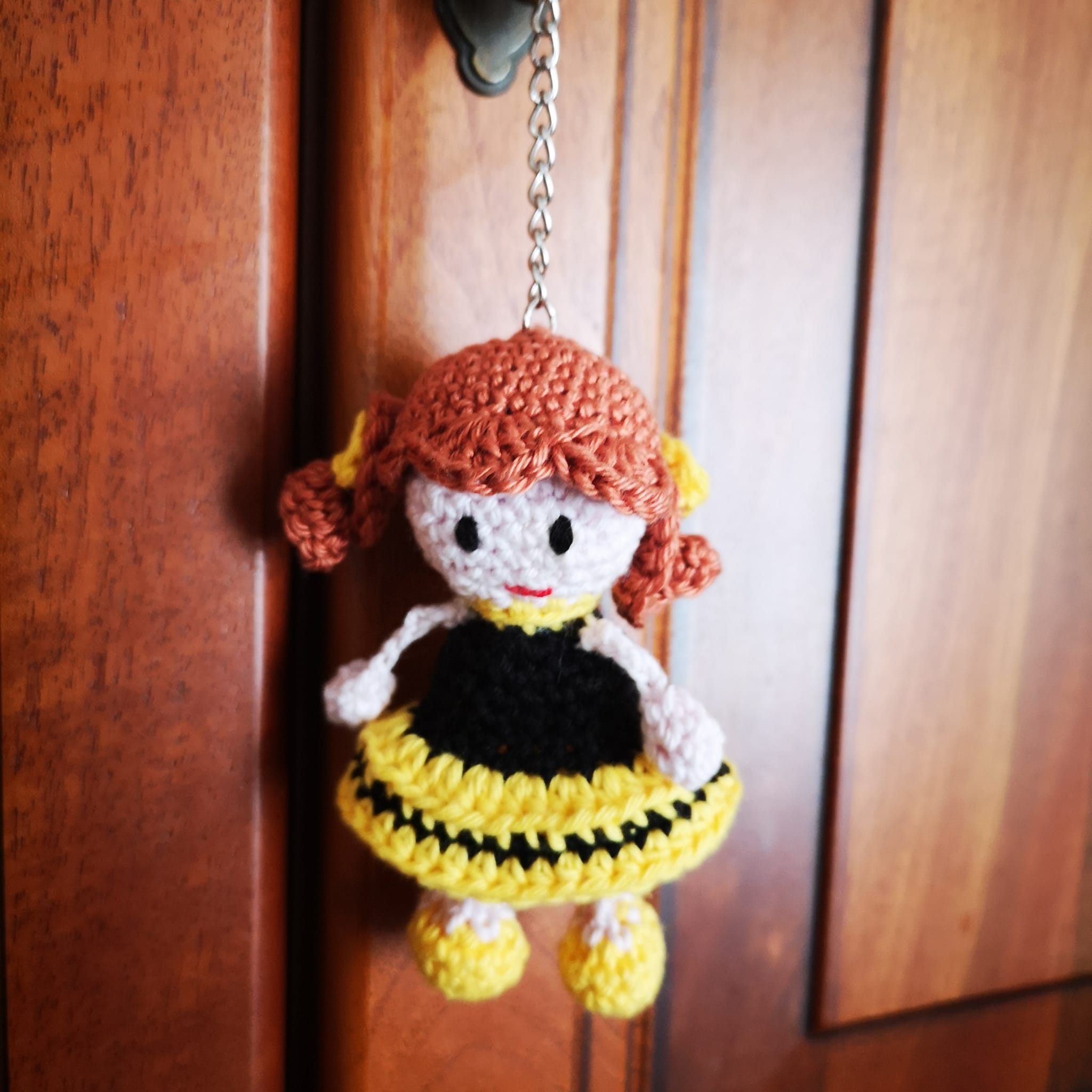 Portachiavi bambolina - immagine 2