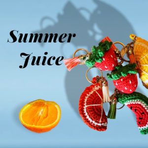 Portachiavi tutti i frutti