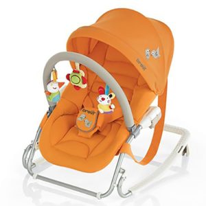 BREVI Sdraietta dondolo con capottina e barra giochi GAIA COD.557