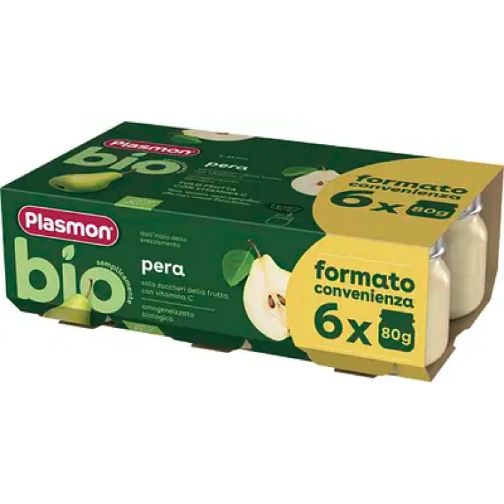 PLASMON OMO BIO PERA 6X80G - immagine 2